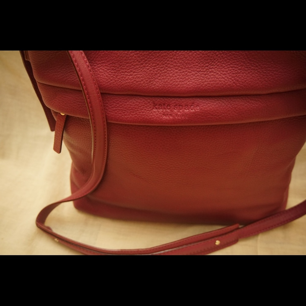 Kate Spade Grant Park Crossbody in Moody Plum